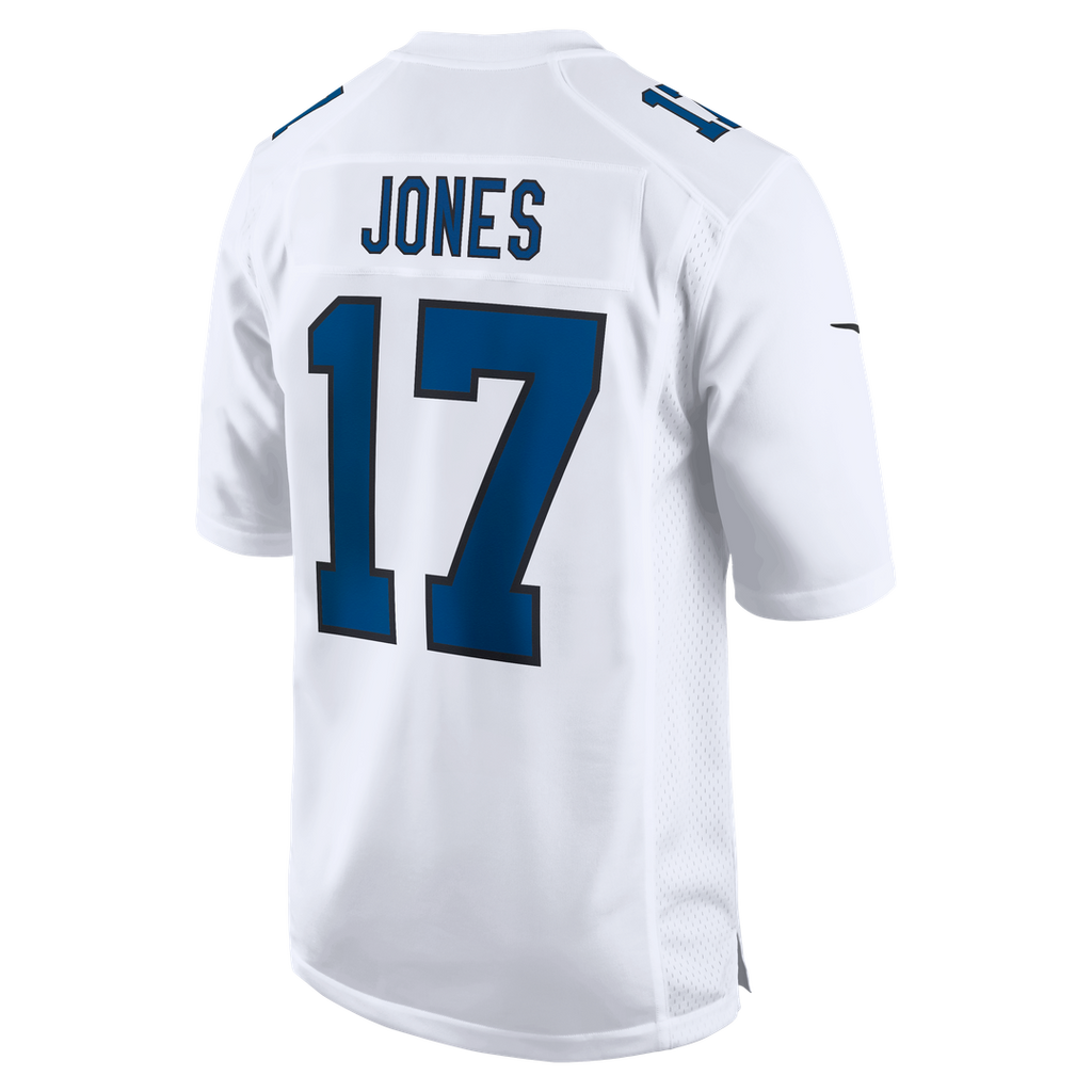 Men's Nike Indianapolis Colts Daniel Jones Tundra White Fashion Game NFL Jersey
