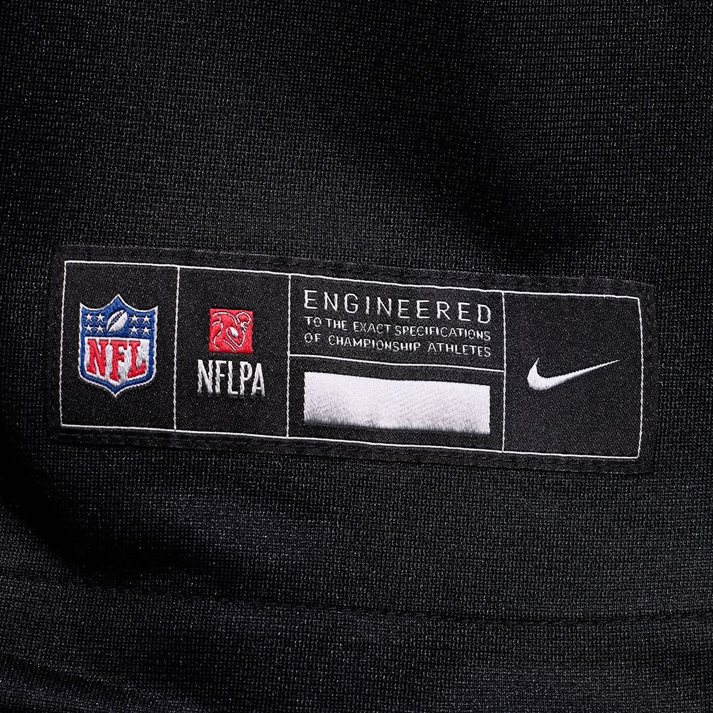 Men's Nike New York Jets Breece Hall Legacy Black Alternate Game NFL Jersey