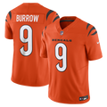 Men's Nike Cincinnati Bengals Joe Burrow Orange Vapor F.U.S.E. Limited NFL Jersey