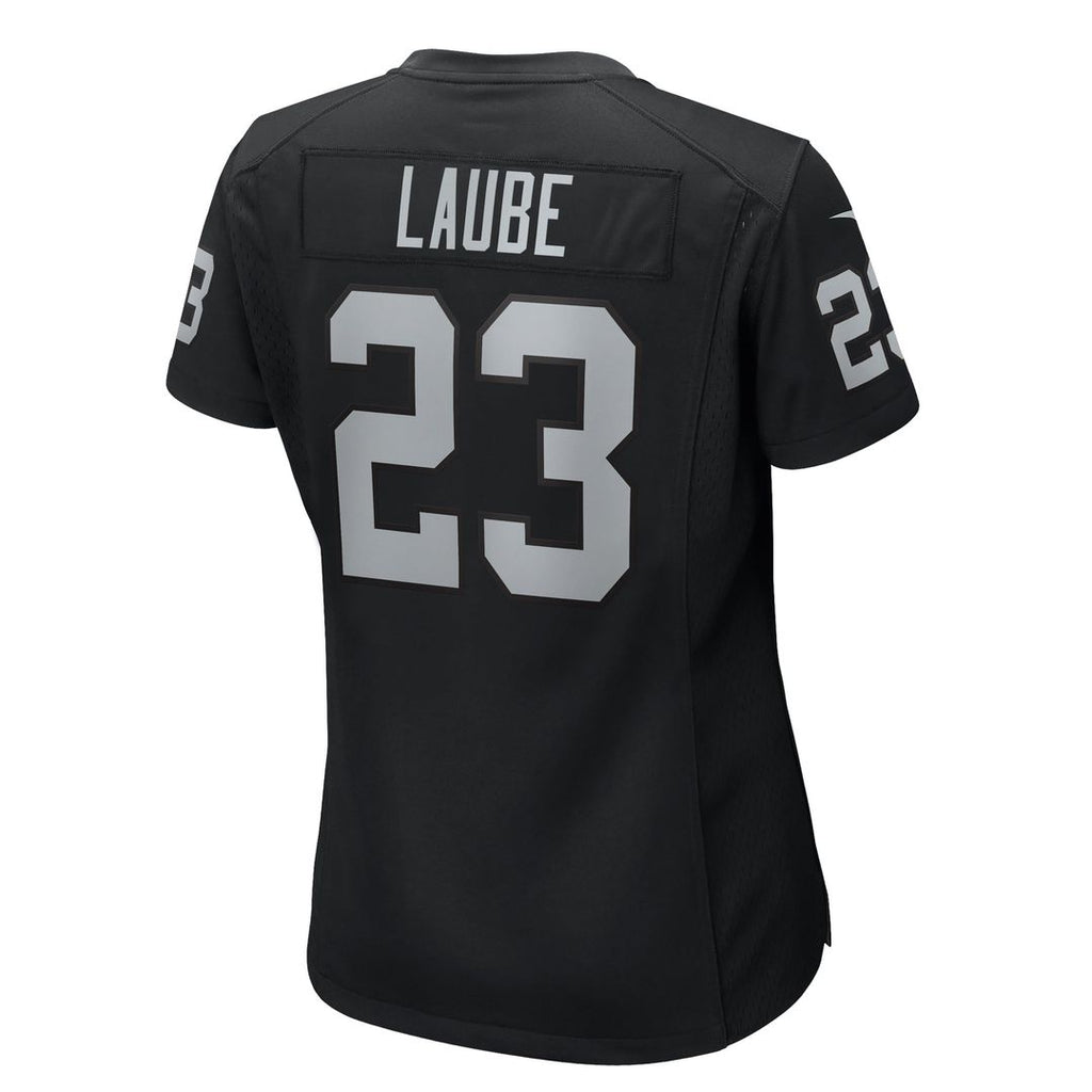 Women's Nike Las Vegas Raiders Dylan Laube Black Game NFL Jersey