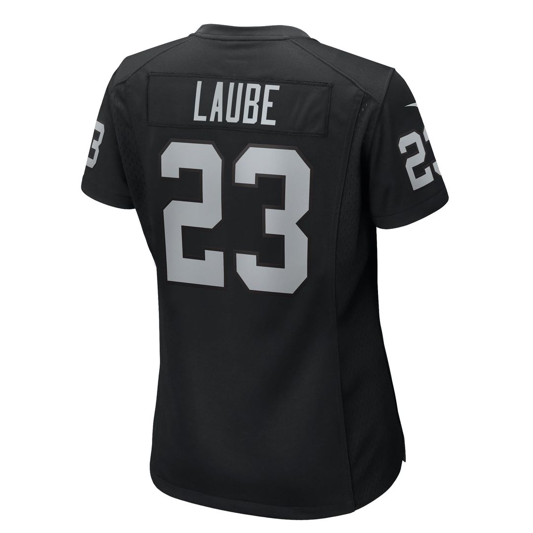 Women's Nike Las Vegas Raiders Dylan Laube Black Game NFL Jersey