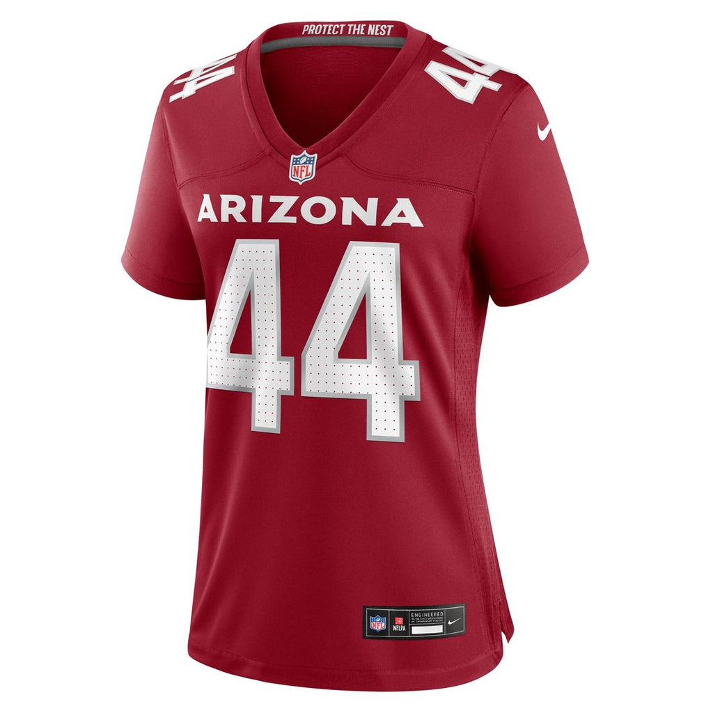 Women's Nike Arizona Cardinals Owen Pappoe Cardinal Game NFL Jersey