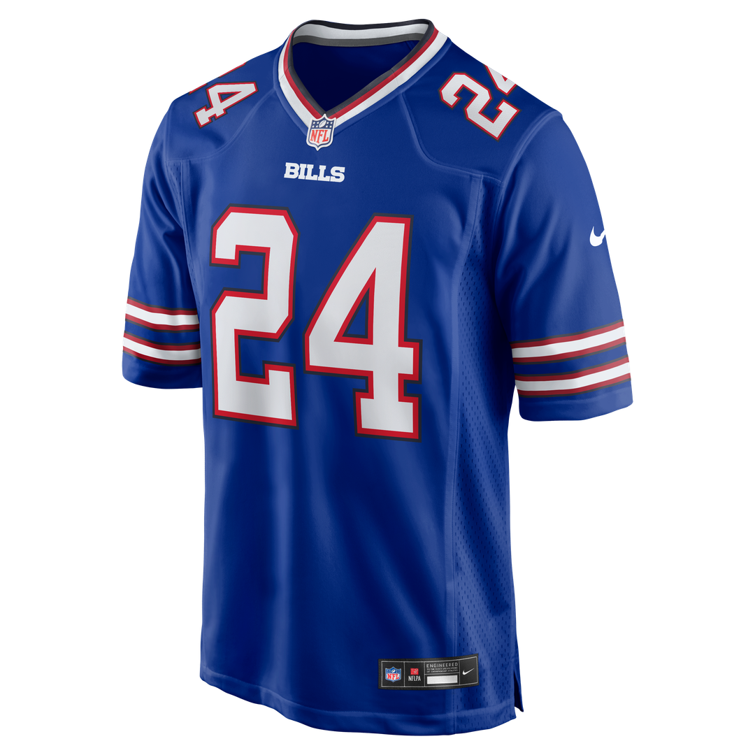 Men's Nike Buffalo Bills Cole Bishop Royal Game NFL Jersey