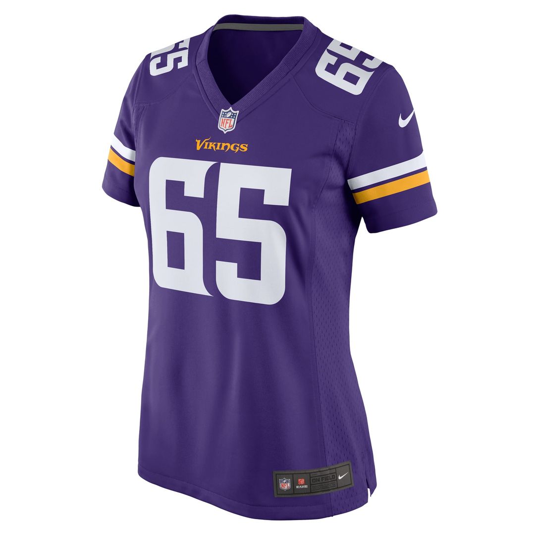 Women's Nike Minnesota Vikings Michael Jurgens Purple Game NFL Jersey