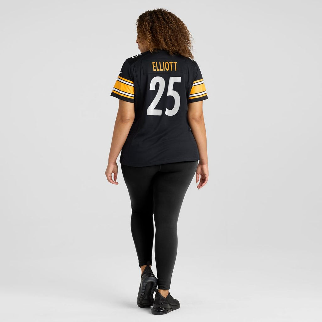 Women's Nike Pittsburgh Steelers DeShon Elliott Black Team Game NFL Jersey