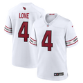 Men's Nike Arizona Cardinals Jeremiyah Love White Game Player NFL Jersey