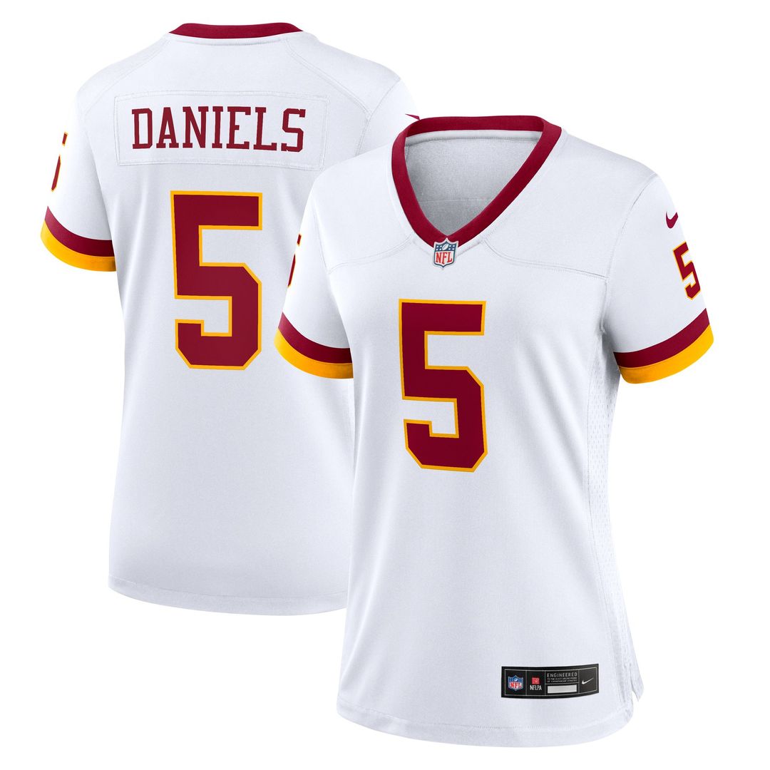 Women's Nike Washington Commanders Jayden Daniels Burgundy Game NFL Jersey