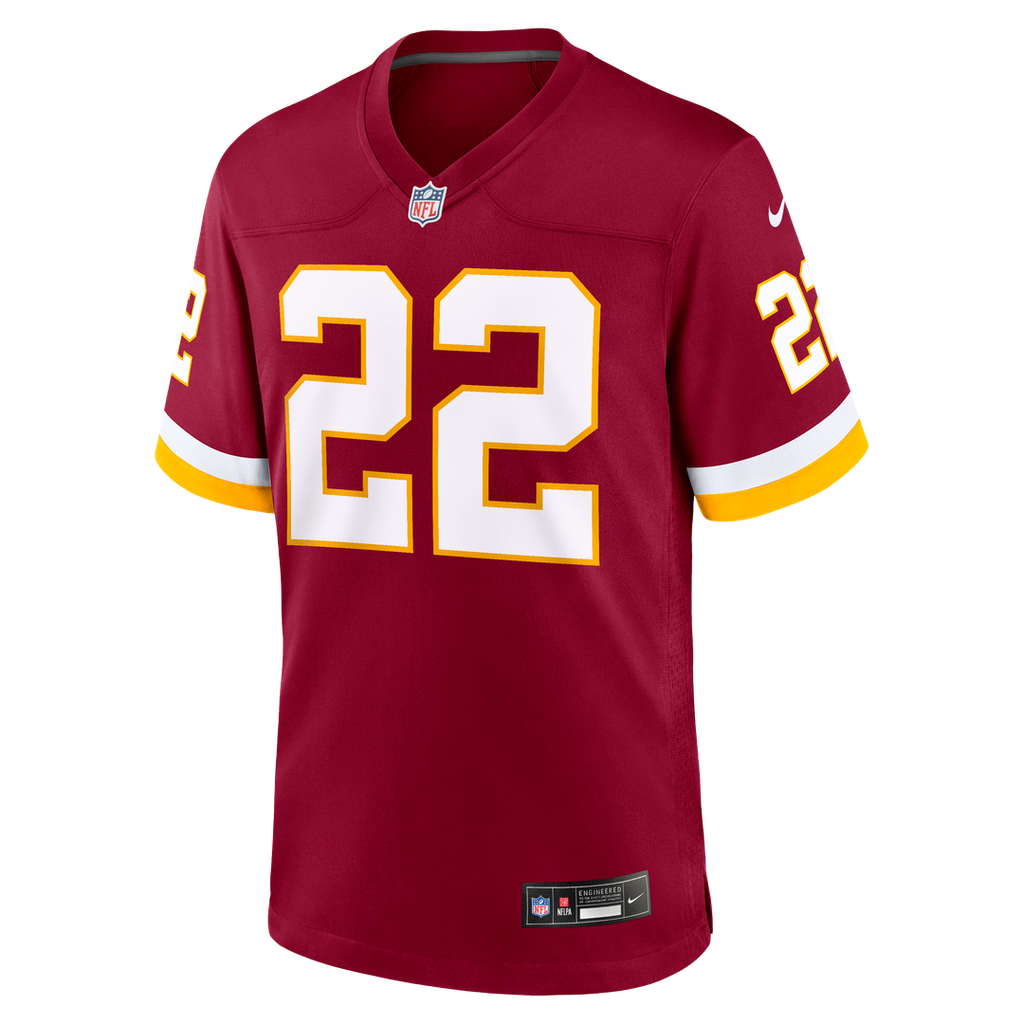 Men's Nike Washington Commanders Jacory Croskey-Merritt White Game Super Bowl Era NFL Jersey
