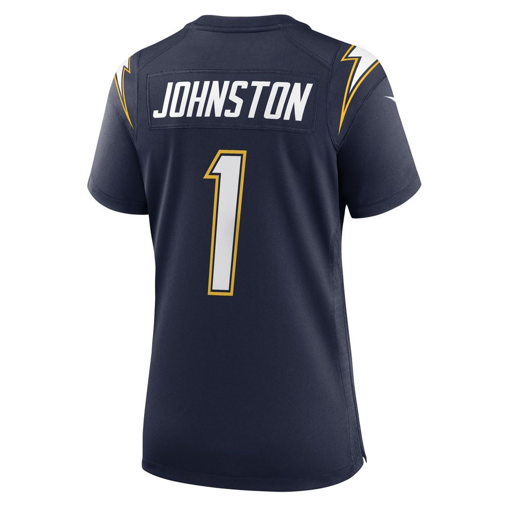 Women's Nike Los Angeles Chargers Quentin Johnston Gold Alternate Charger Power Game NFL Jersey