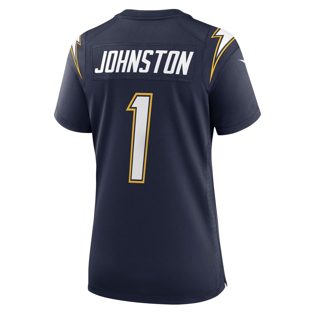 Women's Nike Los Angeles Chargers Quentin Johnston Gold Alternate Charger Power Game NFL Jersey