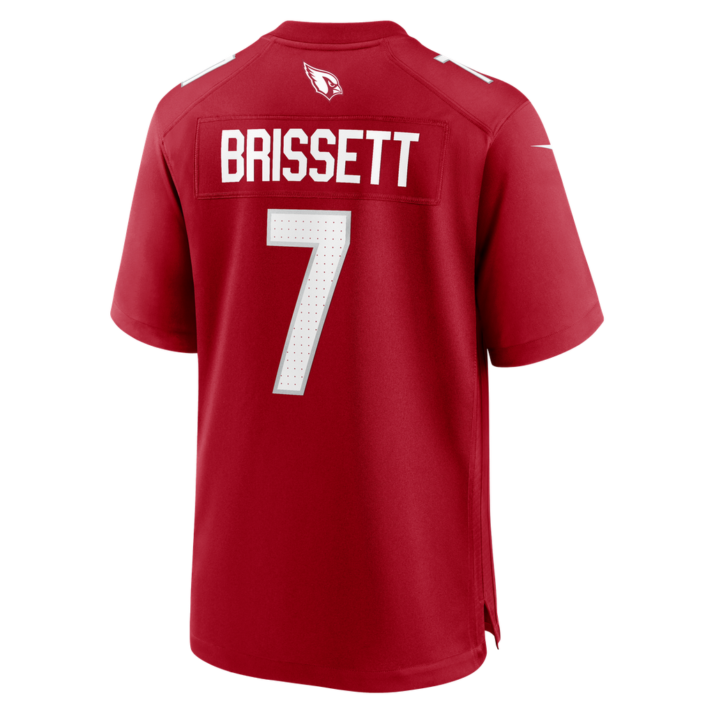 Men's Nike Arizona Cardinals Jacoby Brissett Cardinal Team Game NFL Jersey