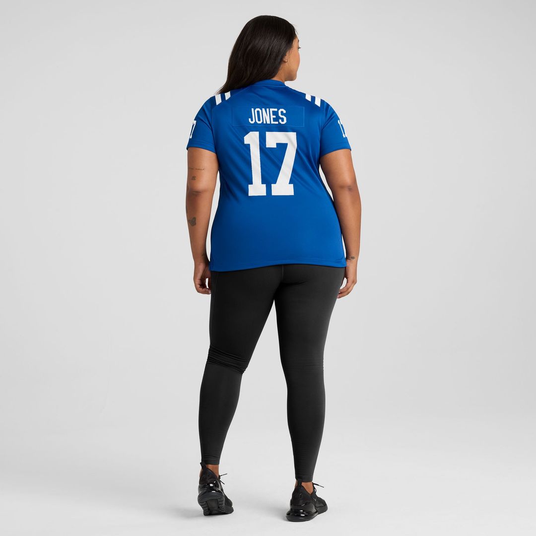Women's Nike Indianapolis Colts Daniel Jones Royal Team Game NFL Jersey