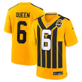Men's Nike Pittsburgh Steelers Patrick Queen Gold Alternate 1933 Throwback Game NFL Jersey