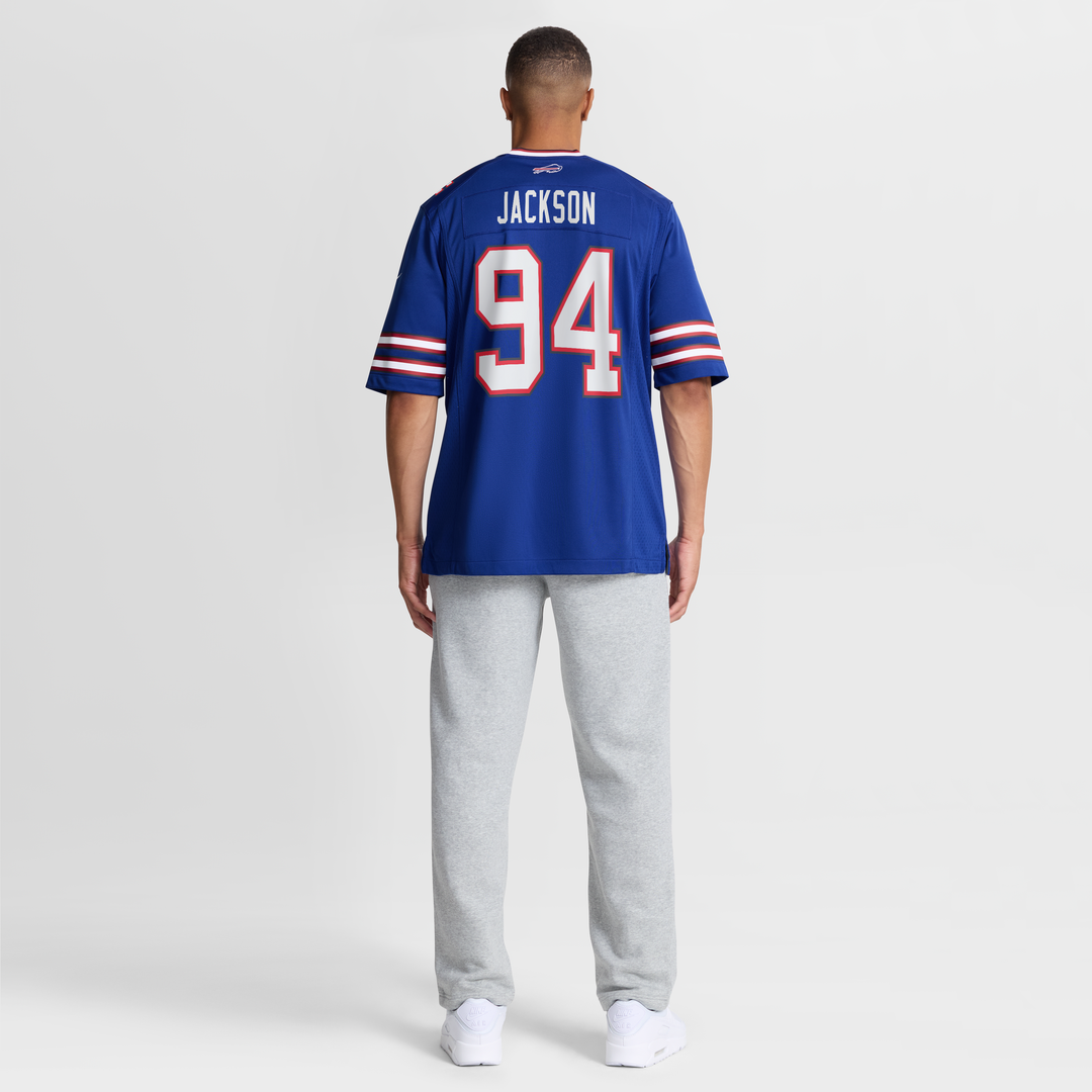 Men's Nike Buffalo Bills Landon Jackson Royal Team Game NFL Jersey