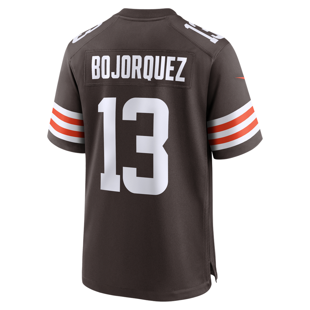 Men's Nike Cleveland Browns Corey Bojorquez Brown Game NFL Jersey