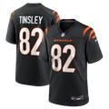 Men's Nike Cincinnati Bengals Mitchell Tinsley Black Team Game NFL Jersey