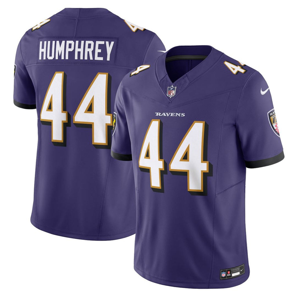 Men's Nike Baltimore Ravens Marlon Humphrey Purple Vapor F.U.S.E. Limited NFL Jersey