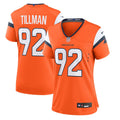 Women's Nike Denver Broncos Dondrea Tillman Orange Team Game NFL Jersey