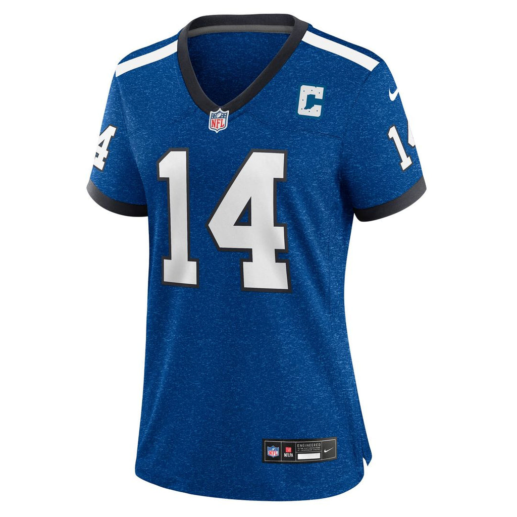 Women's Nike Indianapolis Colts Alec Pierce Royal Player Game NFL Jersey