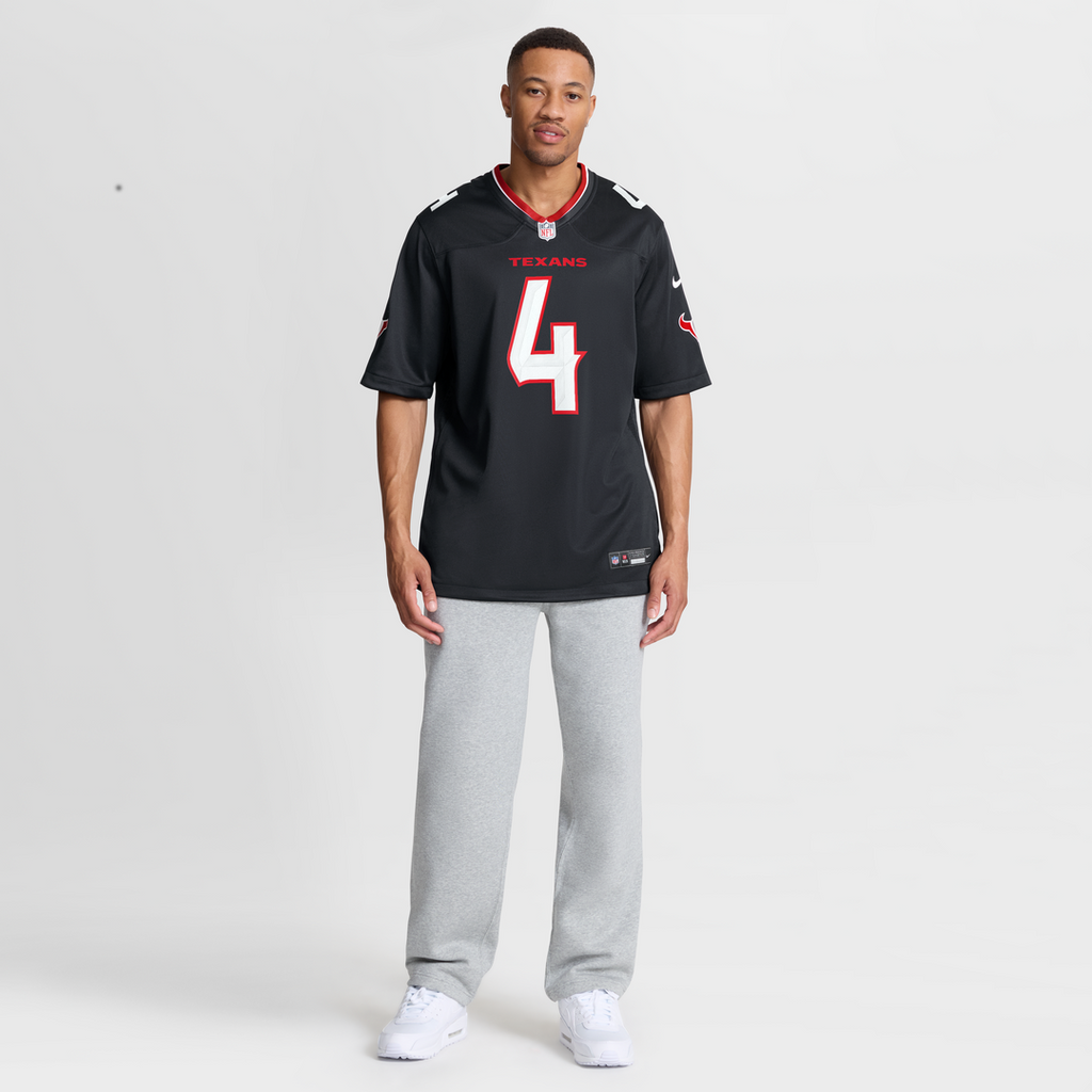 Men's Nike Houston Texans Kamari Lassiter Navy Team Game NFL Jersey