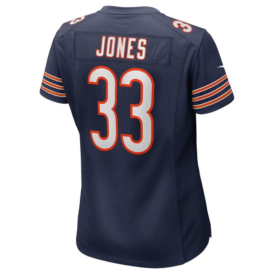 Women's Nike Chicago Bears Jaylon Jones Navy Team Game NFL Jersey