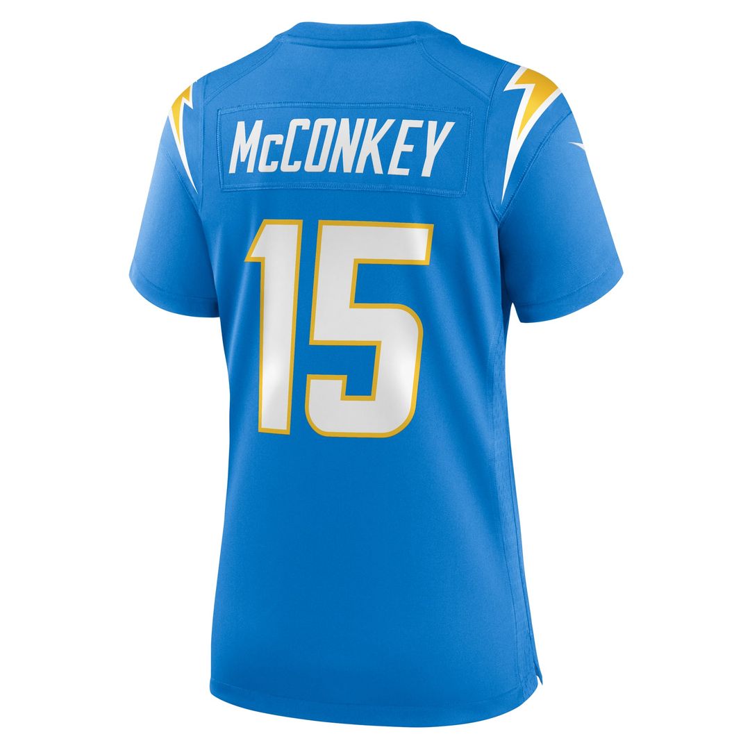 Women's Nike Los Angeles Chargers Ladd McConkey Navy Alternate Super Chargers Game NFL Jersey