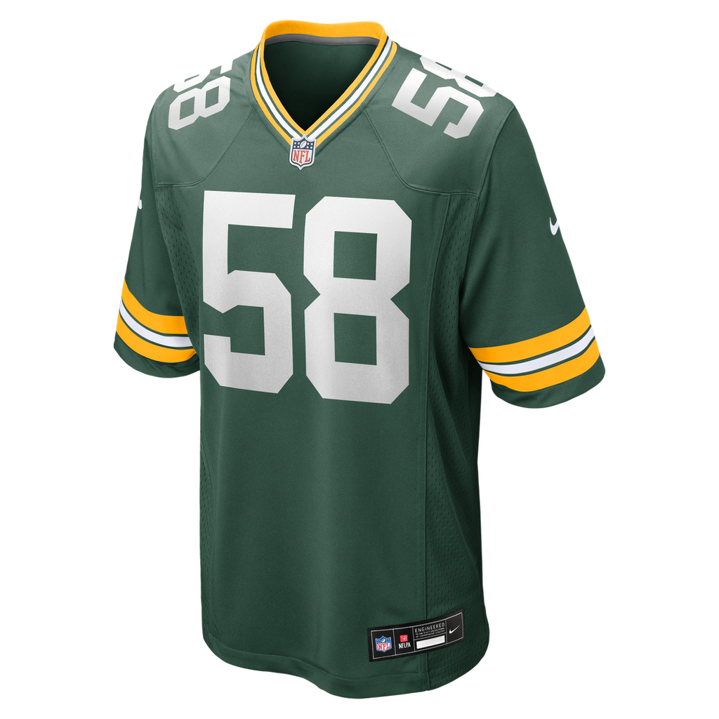 Men's Nike Green Bay Packers Isaiah McDuffie Green Game NFL Jersey