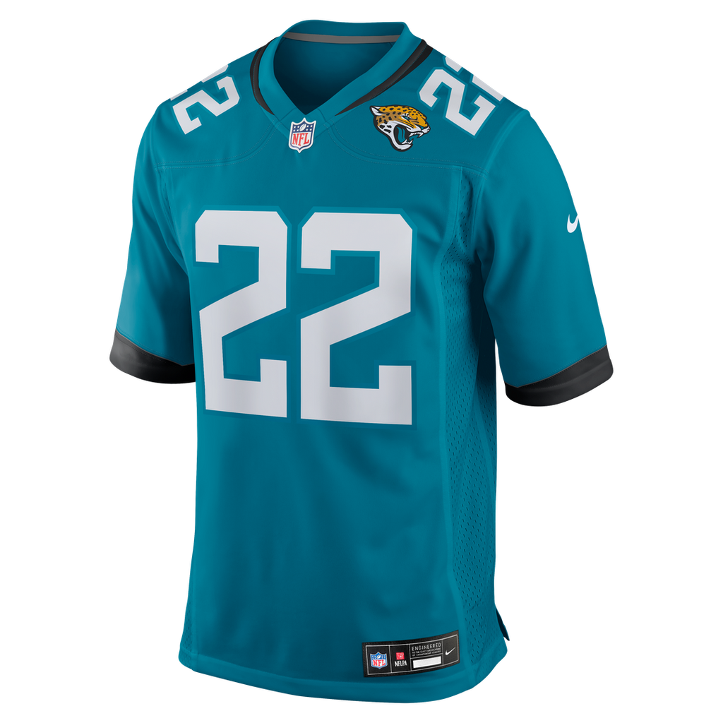 Men's Nike Jacksonville Jaguars Jarrian Jones Teal Team Game NFL Jersey