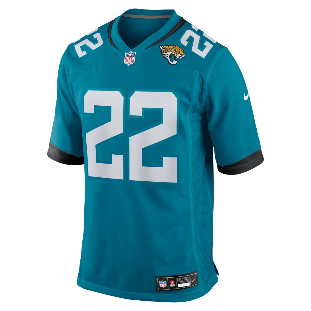 Men's Nike Jacksonville Jaguars Jarrian Jones Teal Team Game NFL Jersey