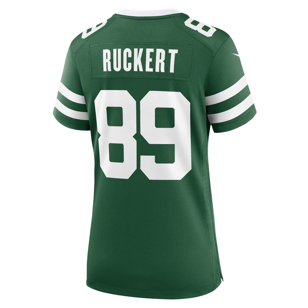 Women's Nike New York Jets Jeremy Ruckert Legacy Green Game NFL Jersey
