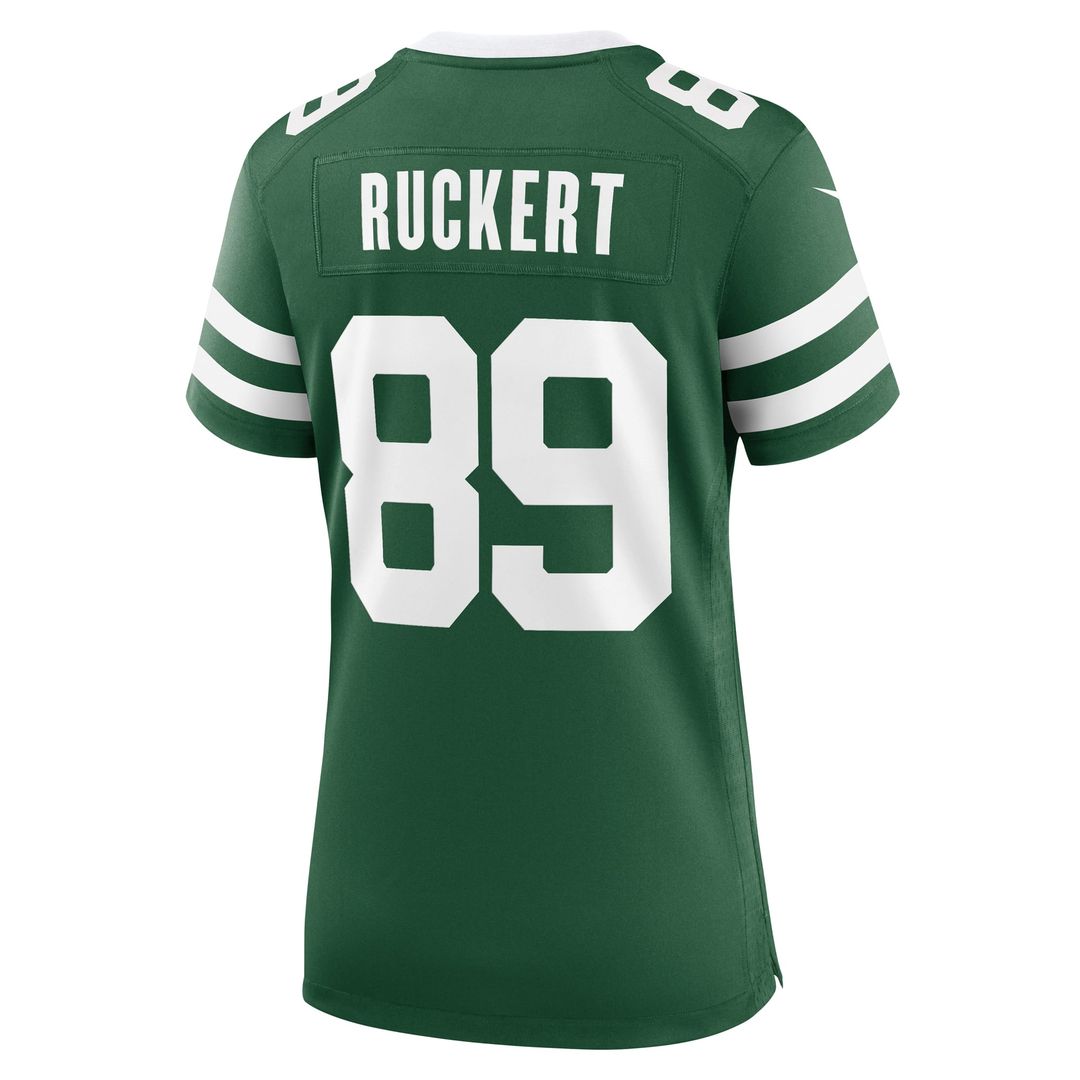 Women's Nike New York Jets Jeremy Ruckert Legacy Green Game NFL Jersey
