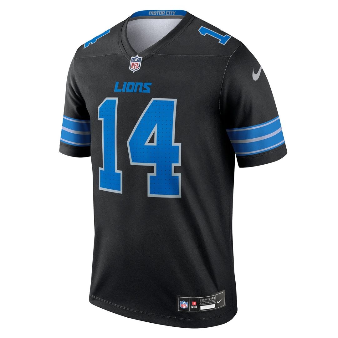 Men's Nike Detroit Lions Amon-Ra St. Brown Black Legend Player NFL Performance Top