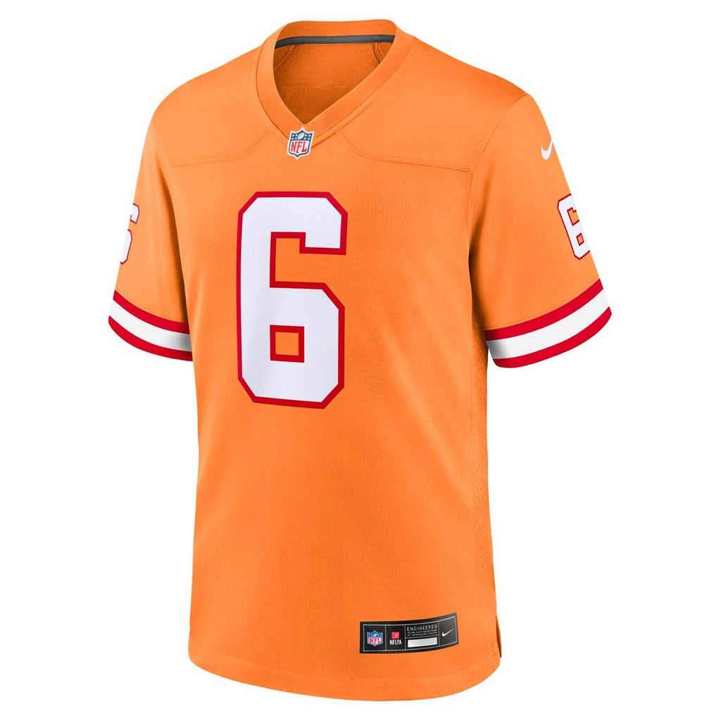 Youth Nike Tampa Bay Buccaneers Baker Mayfield Orange Alternate Game NFL Jersey