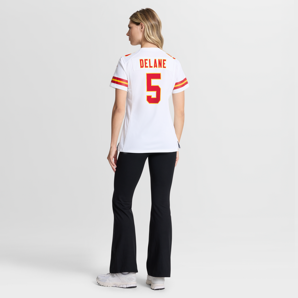 Women's Nike Kansas City Chiefs Mansoor Delane Red Game NFL Jersey