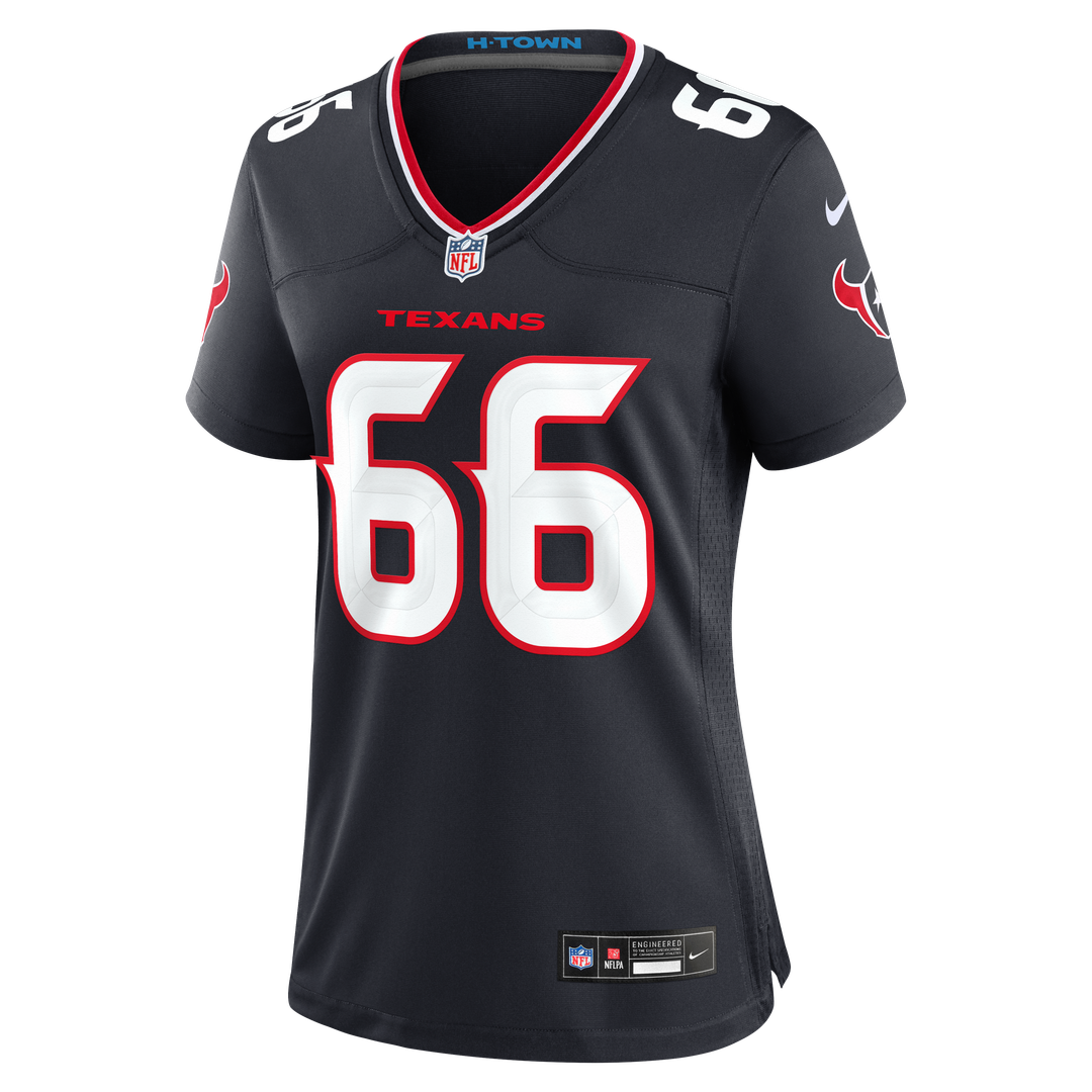 Women's Nike Houston Texans Keylan Rutledge Navy Team Game NFL Jersey