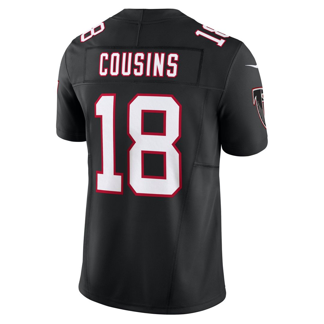 Men's Nike Atlanta Falcons Kirk Cousins Black Vapor F.U.S.E. Limited NFL Jersey