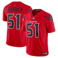 Men's Nike Houston Texans Will Anderson Jr. Red Alternate Vapor F.U.S.E. Limited NFL Jersey