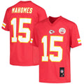 Youth Kansas City Chiefs Patrick Mahomes Red Replica Player NFL Jersey