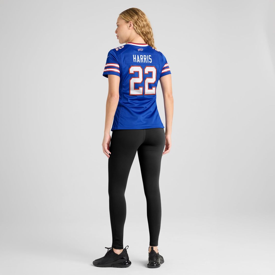 Women's Nike Buffalo Bills Damien Harris Royal Game Player NFL Jersey