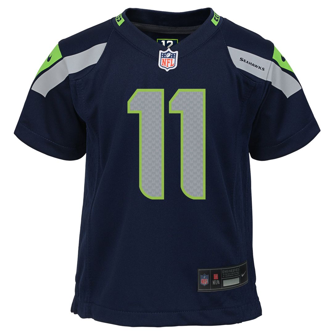 Preschool Nike Seattle Seahawks Jaxon Smith-Njigba College Navy Game NFL Jersey