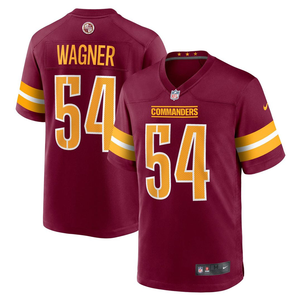 Men's Nike Washington Commanders Bobby Wagner Burgundy Game Player NFL Jersey