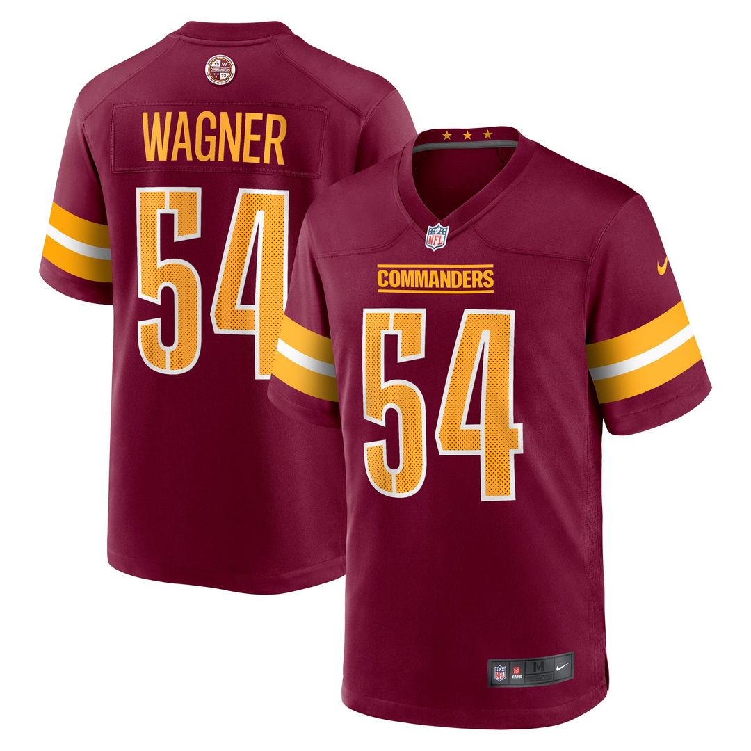 Men's Nike Washington Commanders Bobby Wagner Burgundy Game Player NFL Jersey