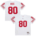 Men's Mitchell & Ness San Francisco 49ers Jerry Rice White 1994 Legacy Replica NFL Jersey