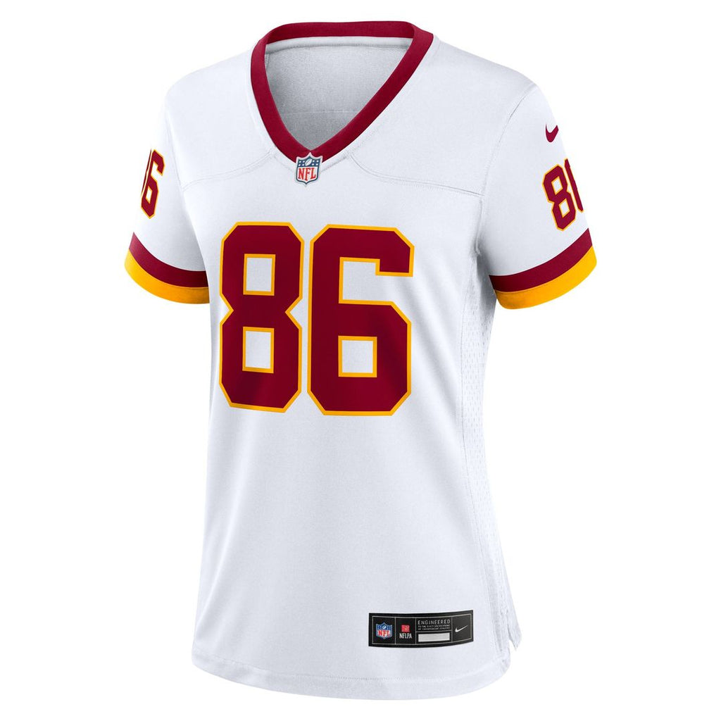 Women's Nike Washington Commanders Zach Ertz White Game Super Bowl Era NFL Jersey