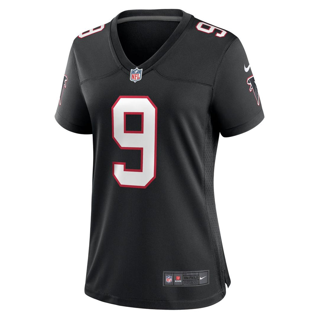 Women's Nike Atlanta Falcons Michael Penix Jr. White Game NFL Jersey