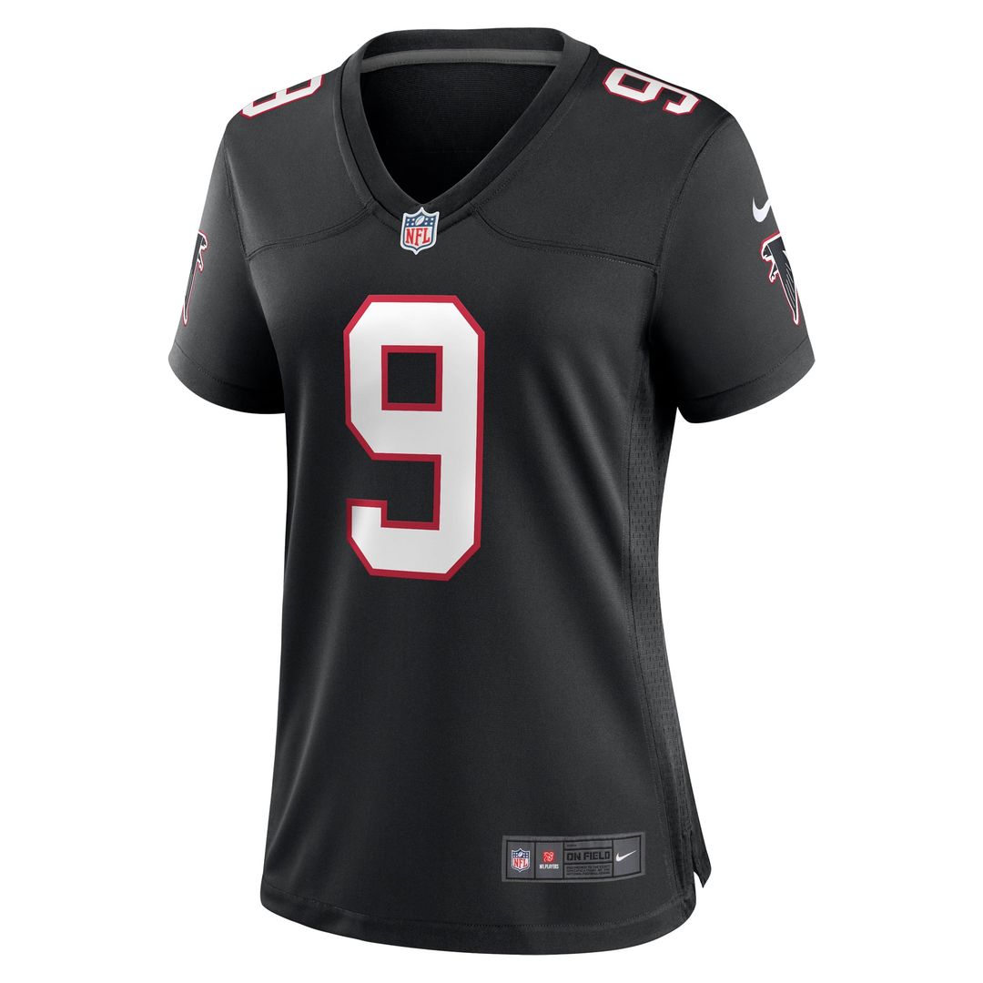 Women's Nike Atlanta Falcons Michael Penix Jr. White Game NFL Jersey