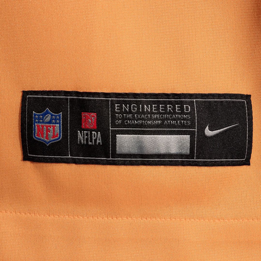 Men's Nike Tampa Bay Buccaneers Vita Vea Orange Throwback Game NFL Jersey