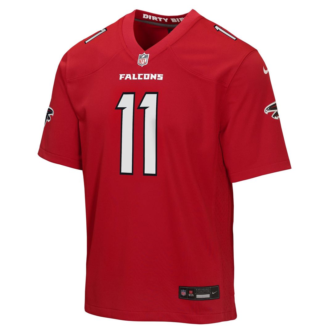 Youth Nike Atlanta Falcons Jalon Walker Red Game NFL Jersey