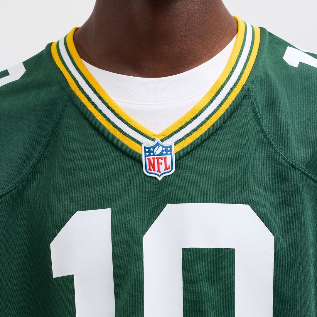 Men's Nike Green Bay Packers Jordan Love Green Player Game NFL Jersey