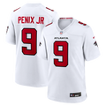 Men's Nike Atlanta Falcons Michael Penix Jr. White Game NFL Jersey